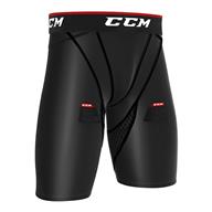 CCM Junior Compression Hockey Short With Jock/Tabs