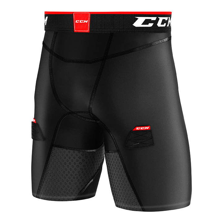 CCM Junior Compression Hockey Short With Jock/Tabs | Source For Sports