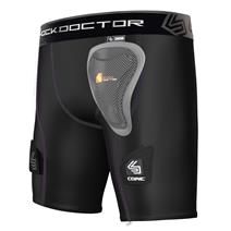 Shock Doctor Core Compression Girl's Hockey Short With Pelvic Protector