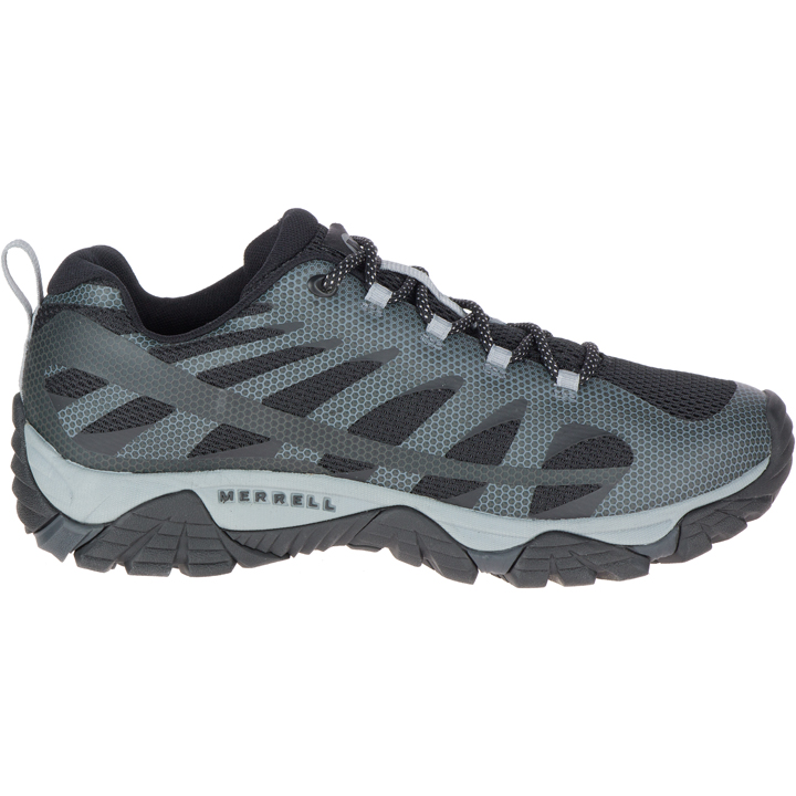 Merrell Moab Edge 2 Men's Hiking Shoes - Black | Source For Sports