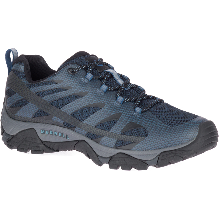 Merrell Moab Edge 2 Men's Hiking Shoes - Navy | Source For Sports
