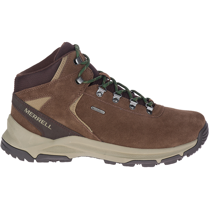 Merrell Erie Mid Men's Waterproof Hiking Boots - Earth | Source For Sports