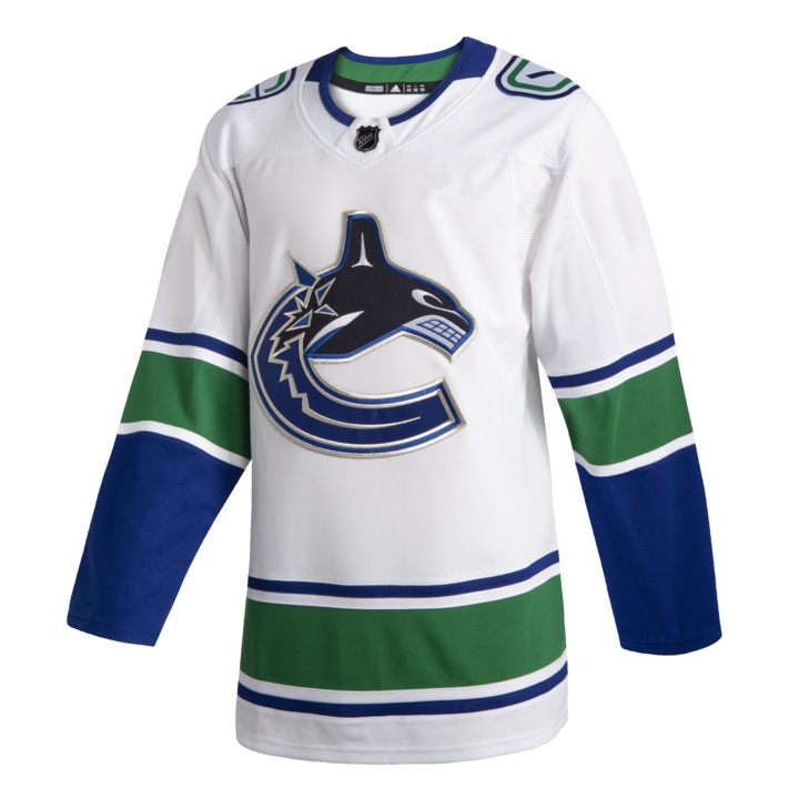 Adidas NHL Authentic Away Wordmark Jersey - Vancouver | Source For ...