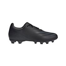 Adidas X Ghosted 4 FXG Men's Soccer Cleats- Black/Grey/Black