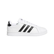 Adidas Grand Court Men's Shoes - White/Black/White