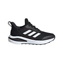 Adidas Fortarun K Youth Running Shoes - Black/Black/White