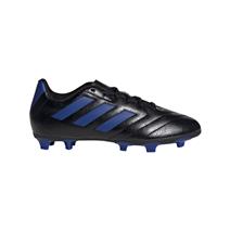 Chaussures de soccer junior pour terrain ferme Adidas Goletto VII - Noir/Bleu royal