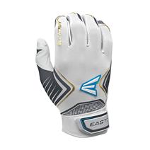 Easton Ghost Fastpitch Women's Batting Gloves - White/Charcoal/Gold